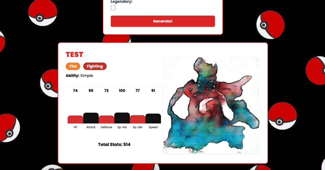 Pokemon Generator